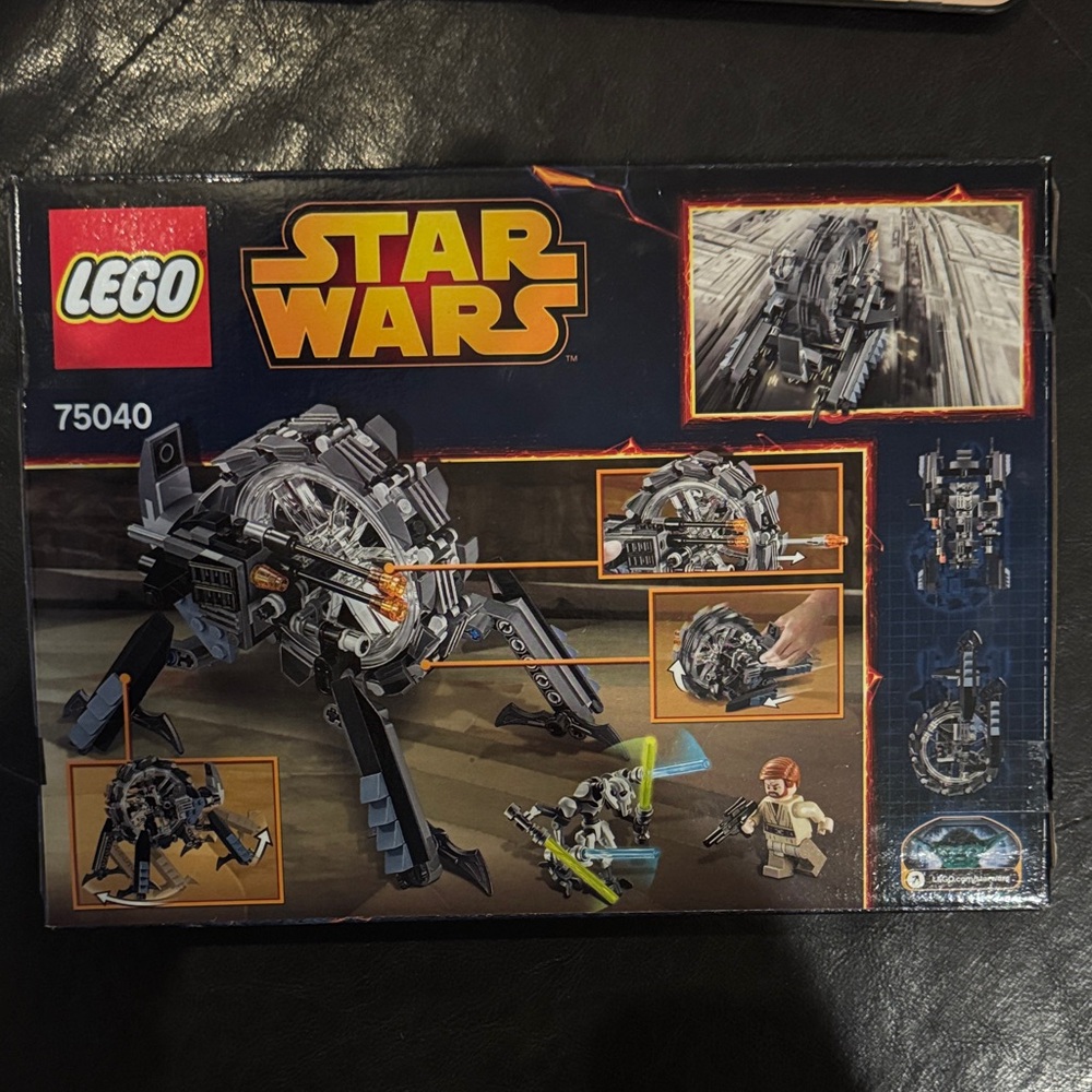 LEGO Star Wars General Grievous' Wheel Bike - Black and Gray - Picture 2 of 3